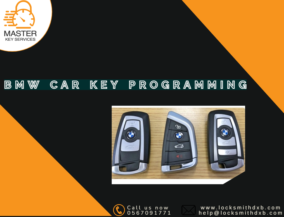 BMW car key programming in dubai