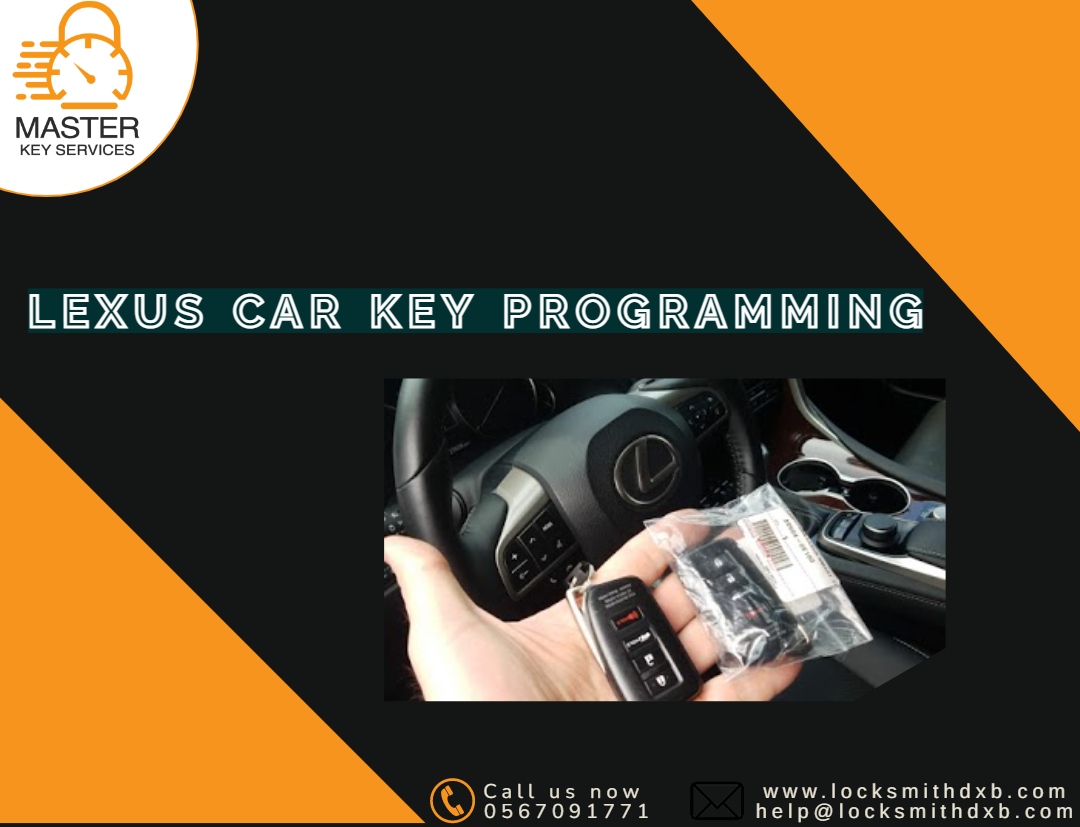 Lexus car key programming