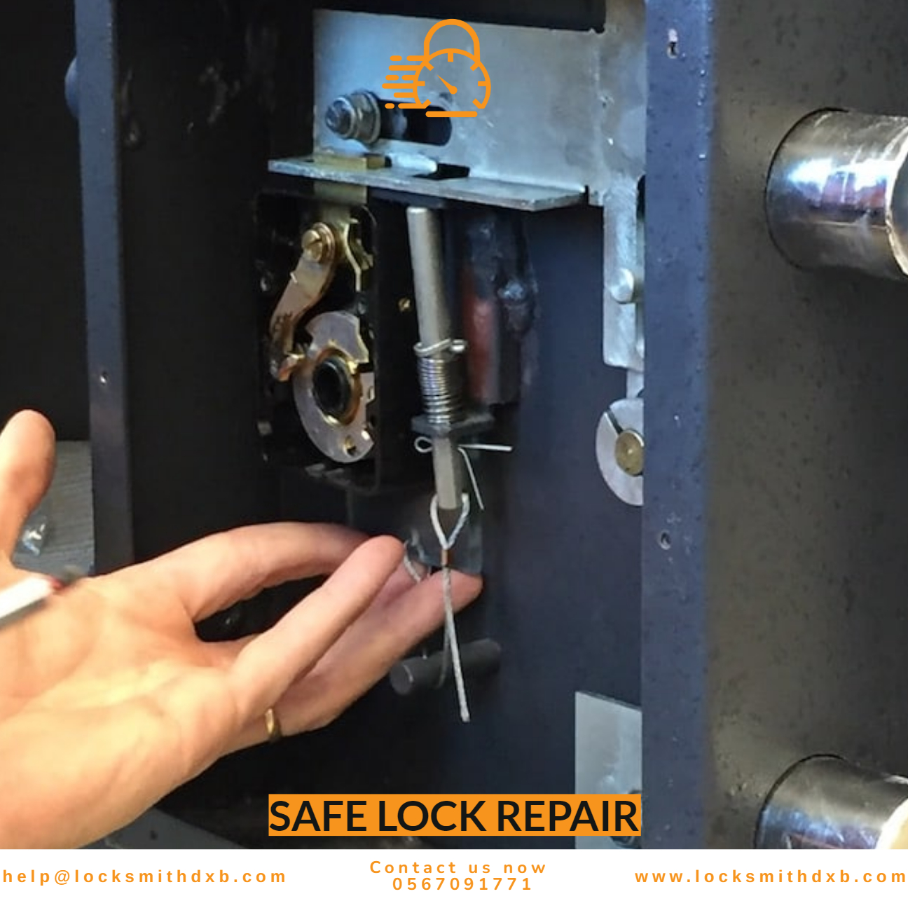 Safe lock repair