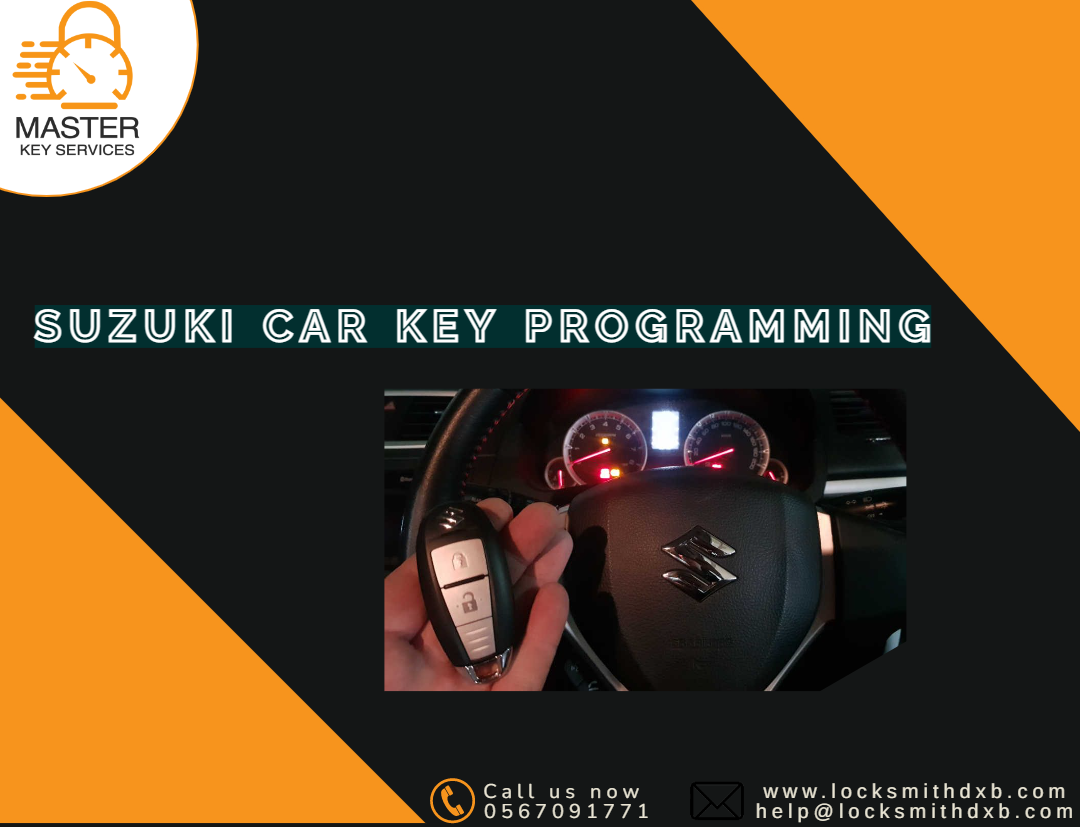 Suzuki car key programming dubai