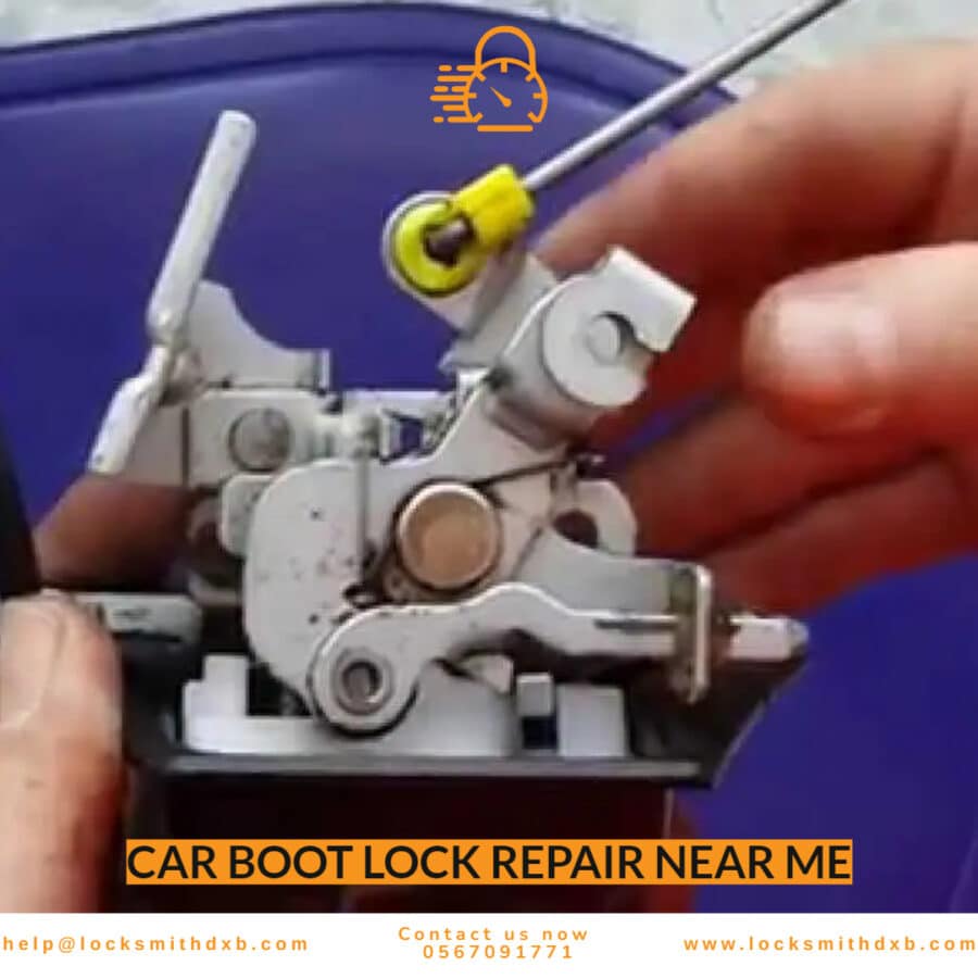 Car boot lock repair near me