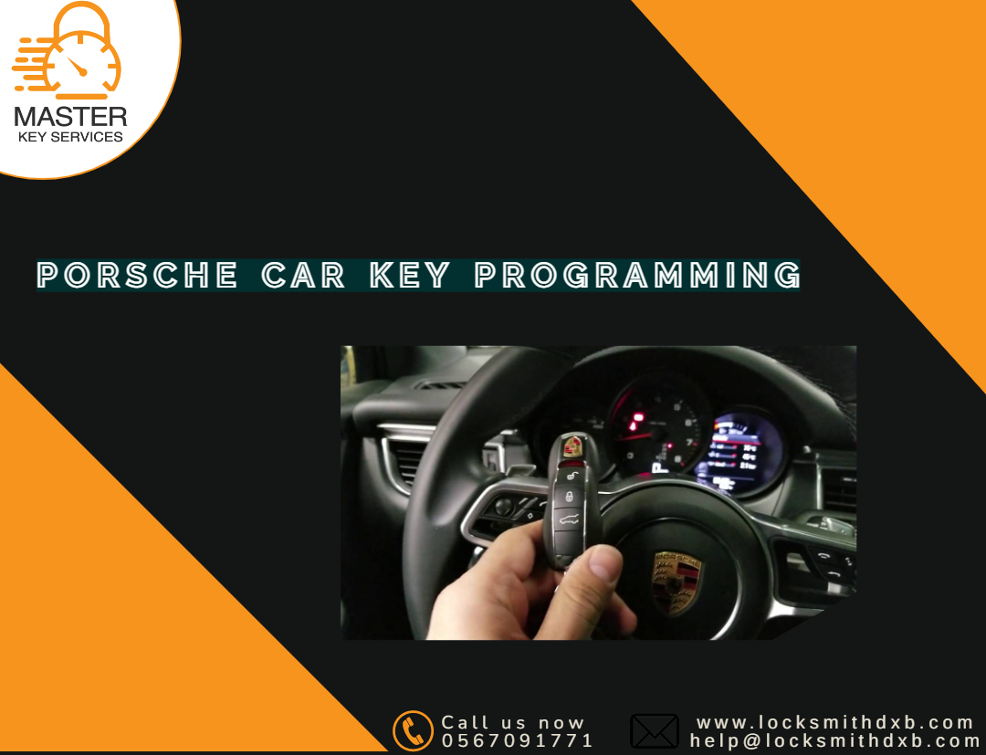 Porsche car key programming