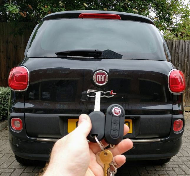 Fiat car key