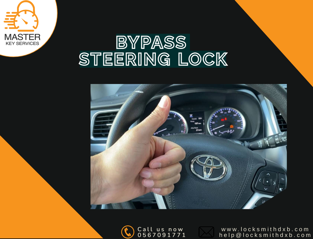 Bypass steering lock