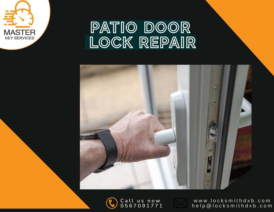 Patio door lock repair