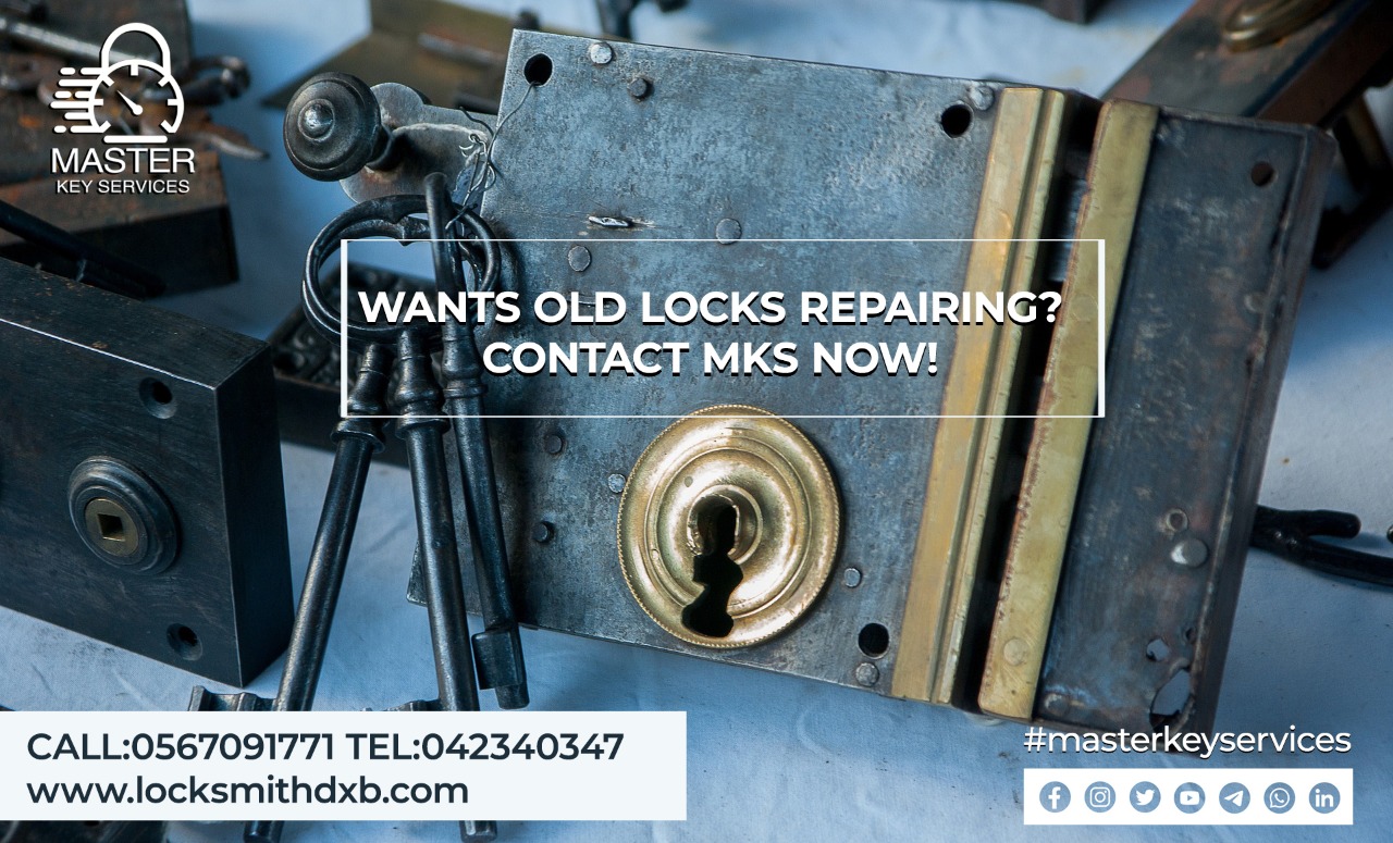 Old lock repairing