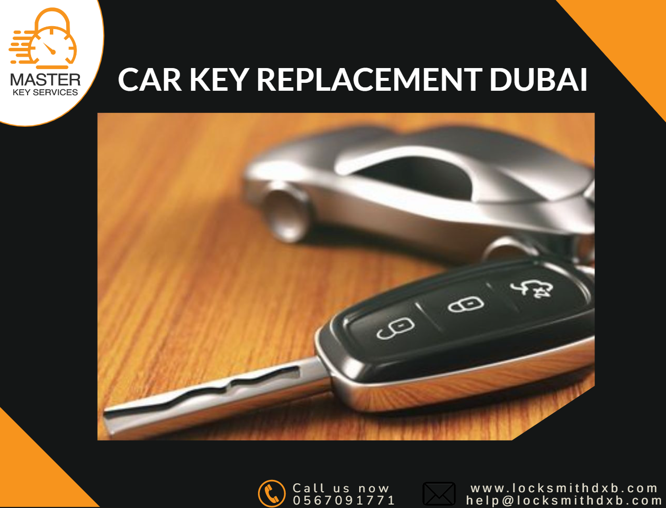 Car key replacement Dubai