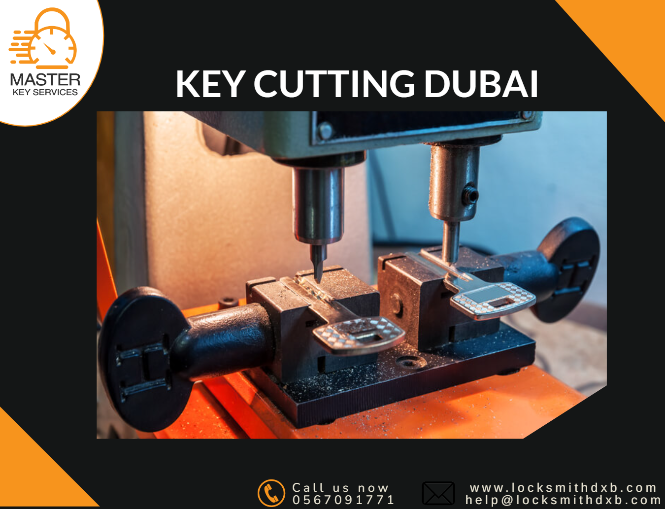 Key cutting Dubai