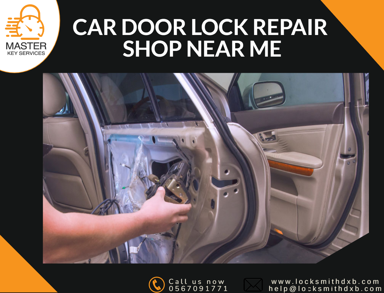 Car door lock repair