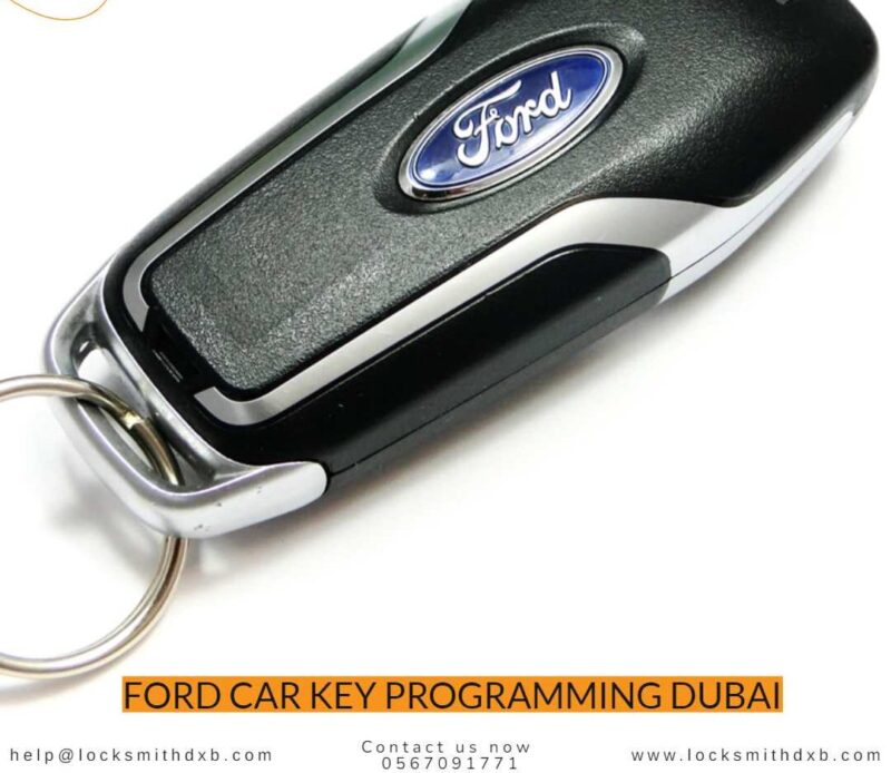 Ford car key programming Dubai
