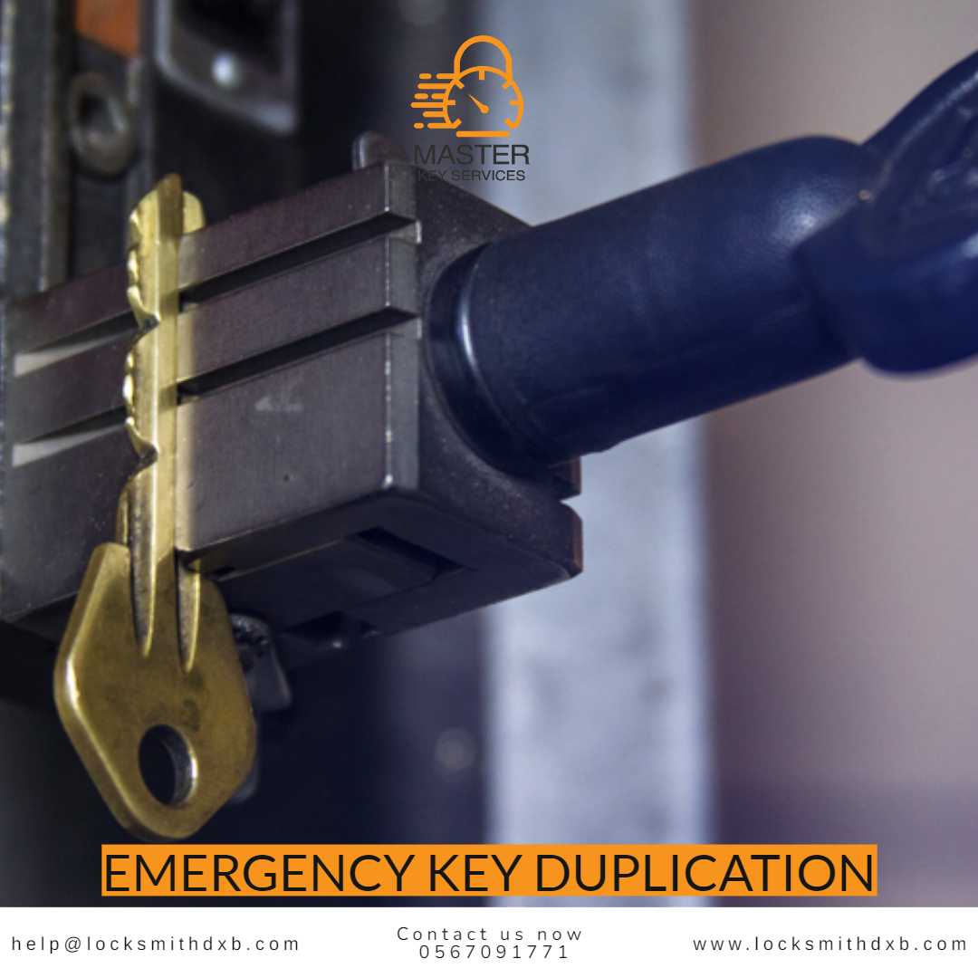 Emergency key duplication
