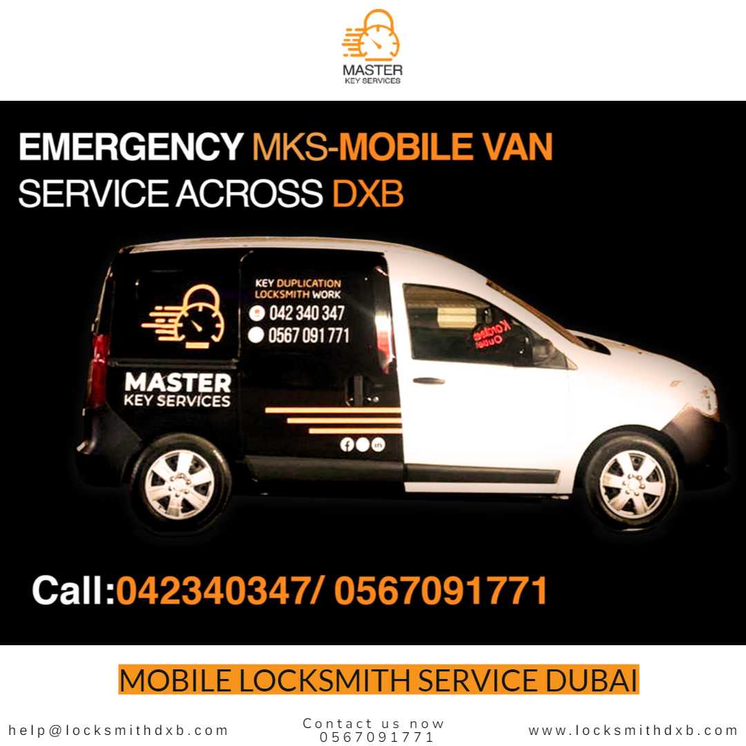 Mobile locksmith service Dubai