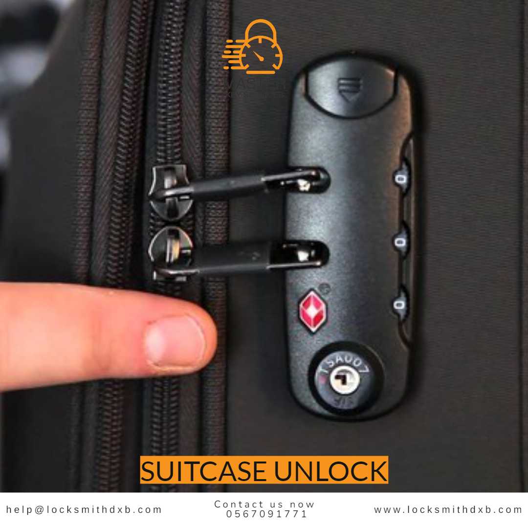 Suitcase unlock