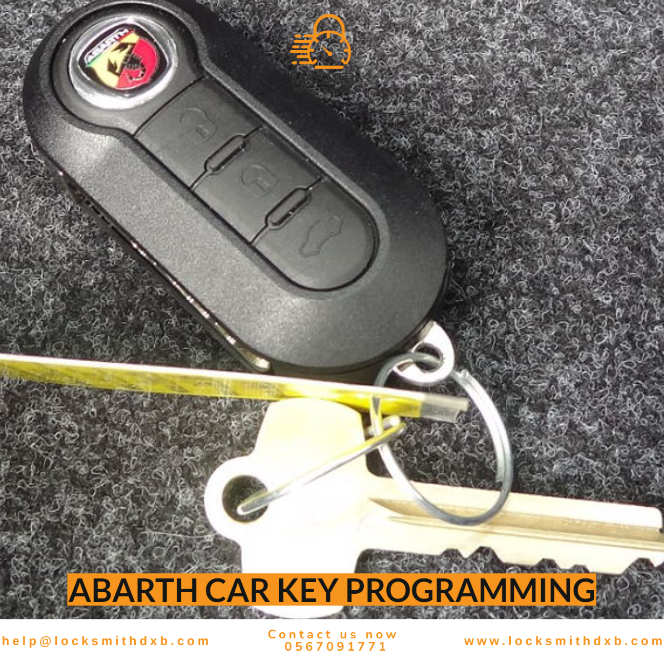 ABARTH car key programming