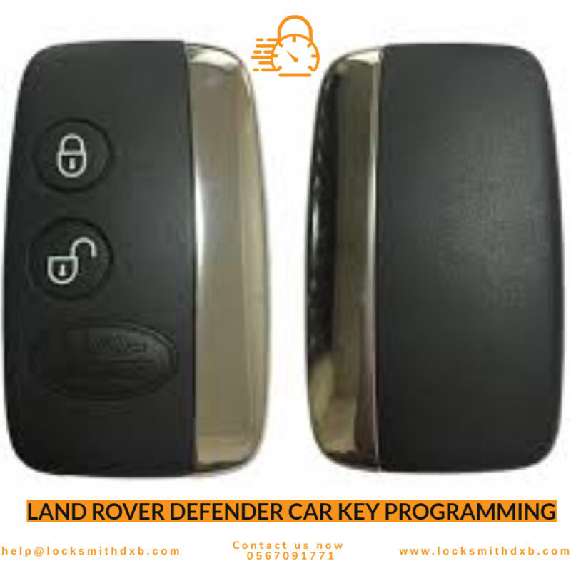 Land Rover Defender car key programming