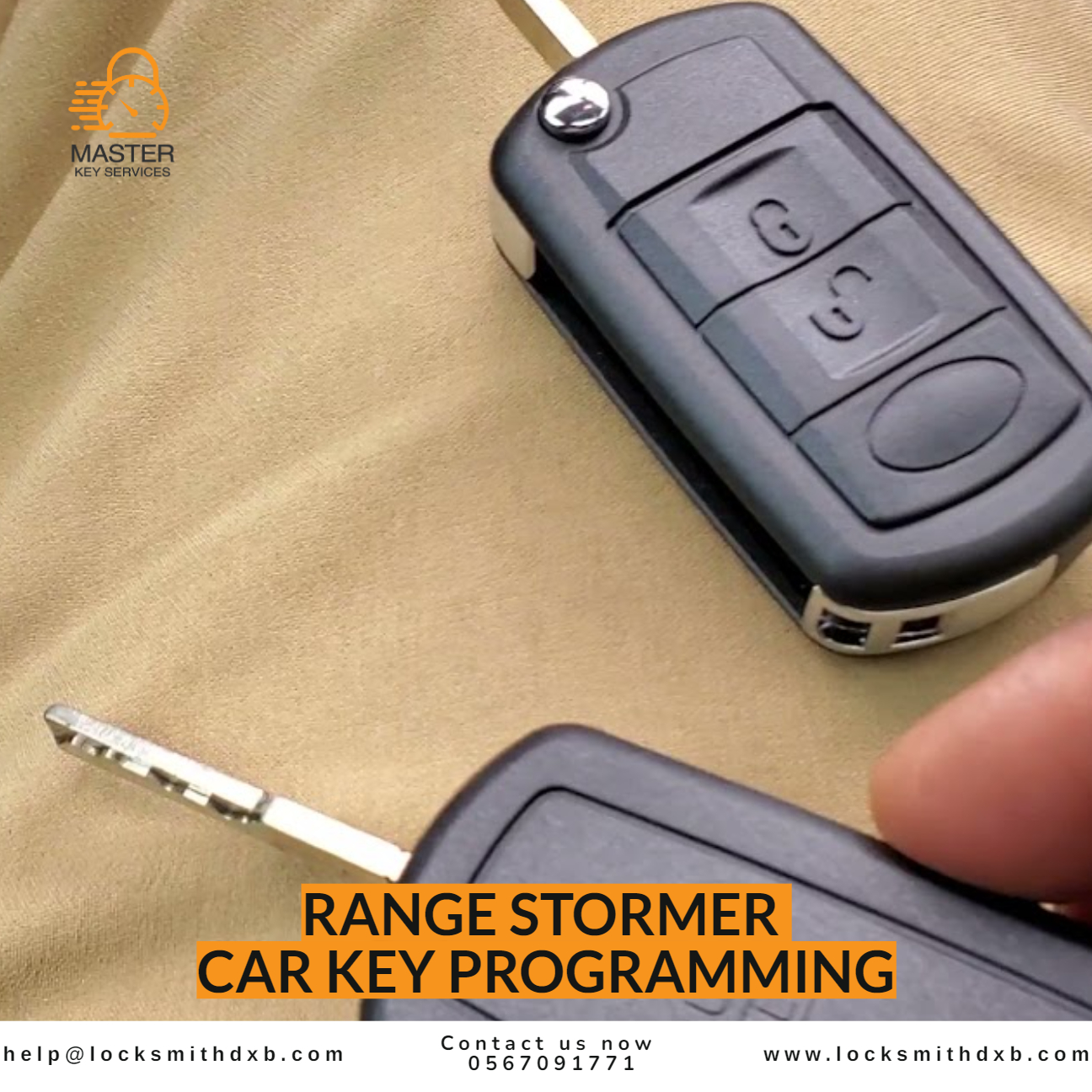 Range Stormer car key programming