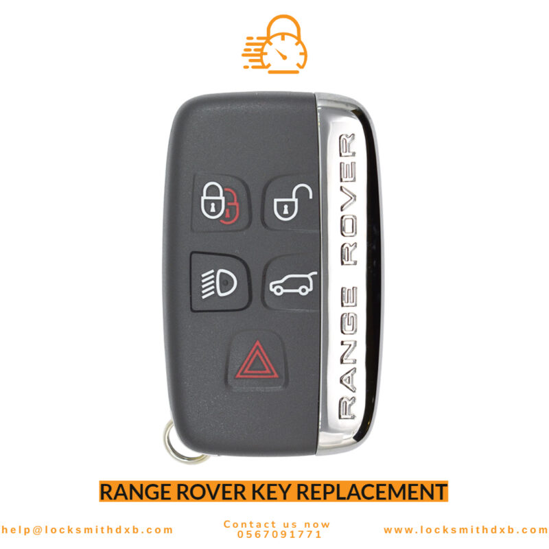 Range rover key replacement