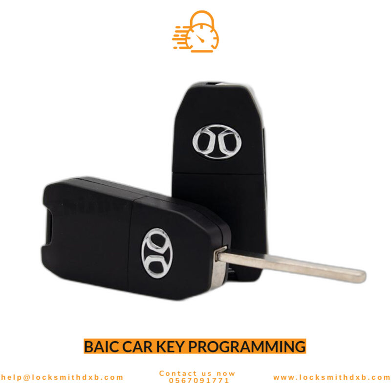 BAIC car key programming