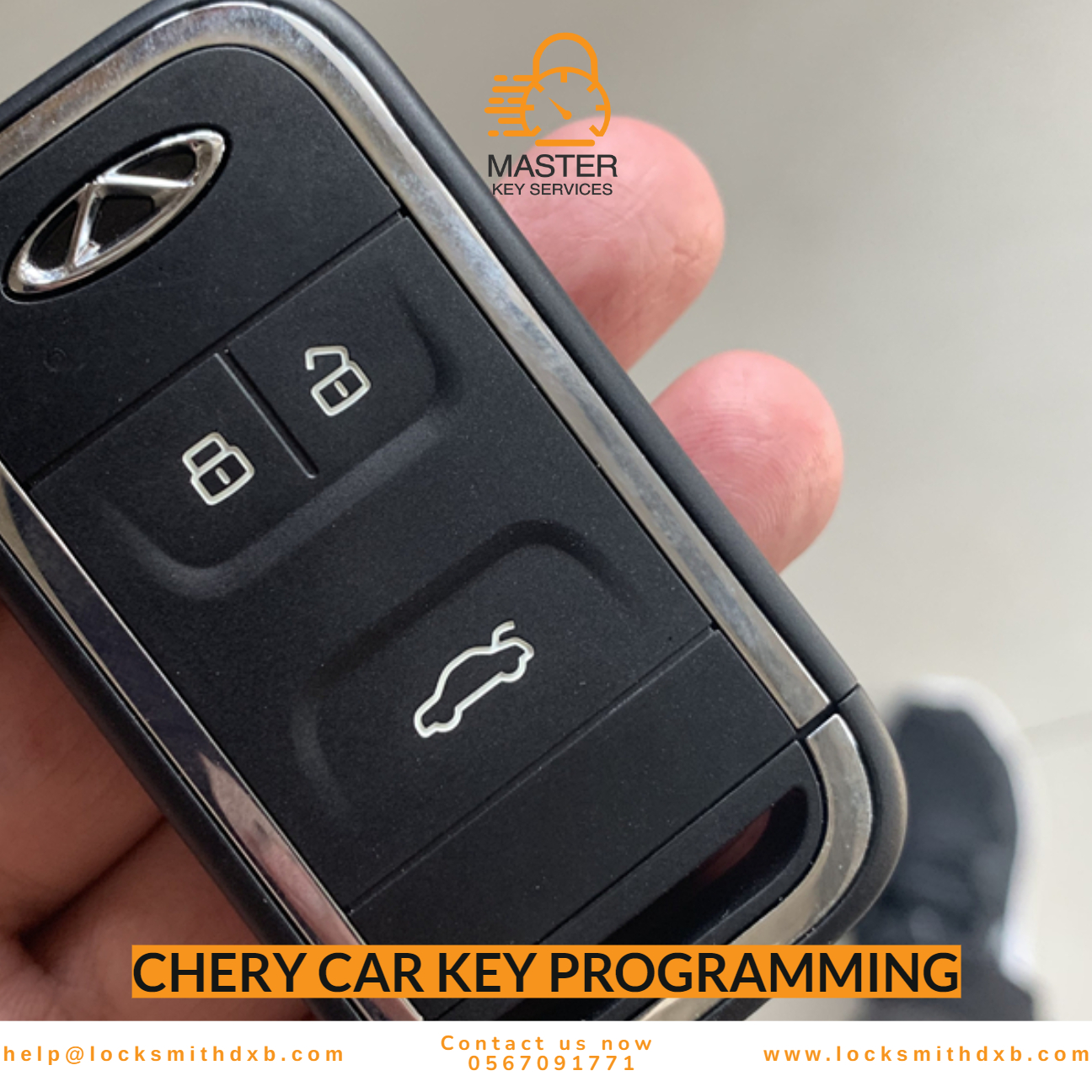 CHERY car key programming