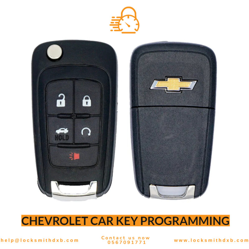CHEVROLET car key programming