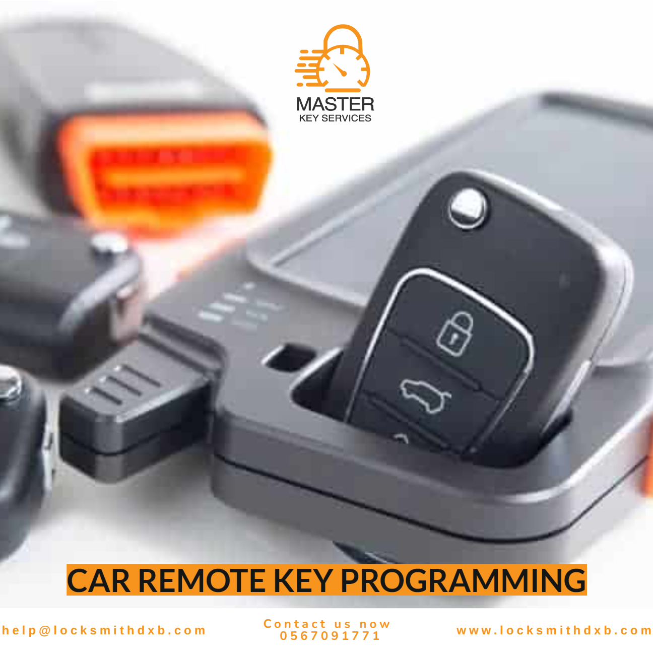 Car remote key programming