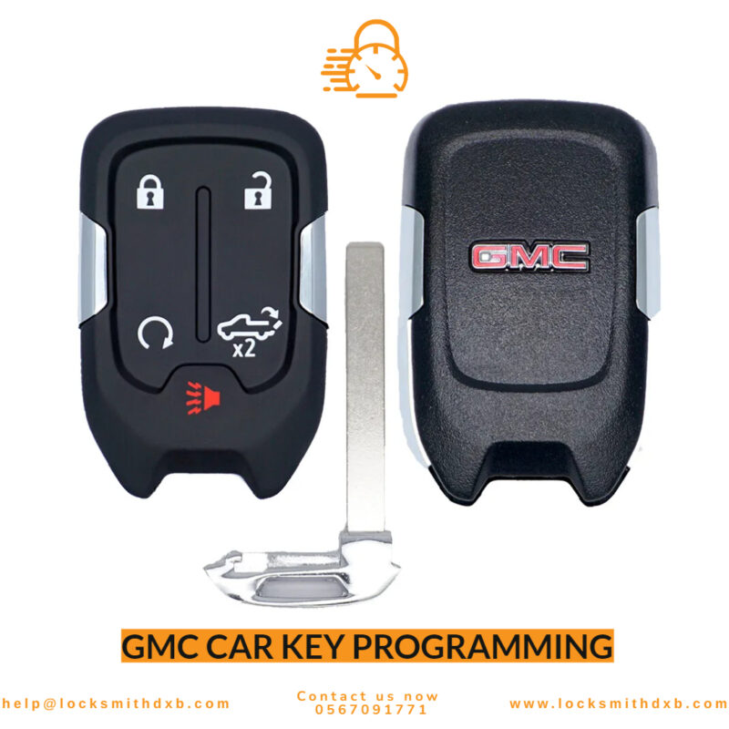 GMC car key programming