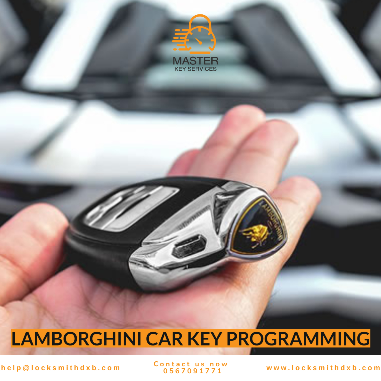LAMBORGHINI car key programming