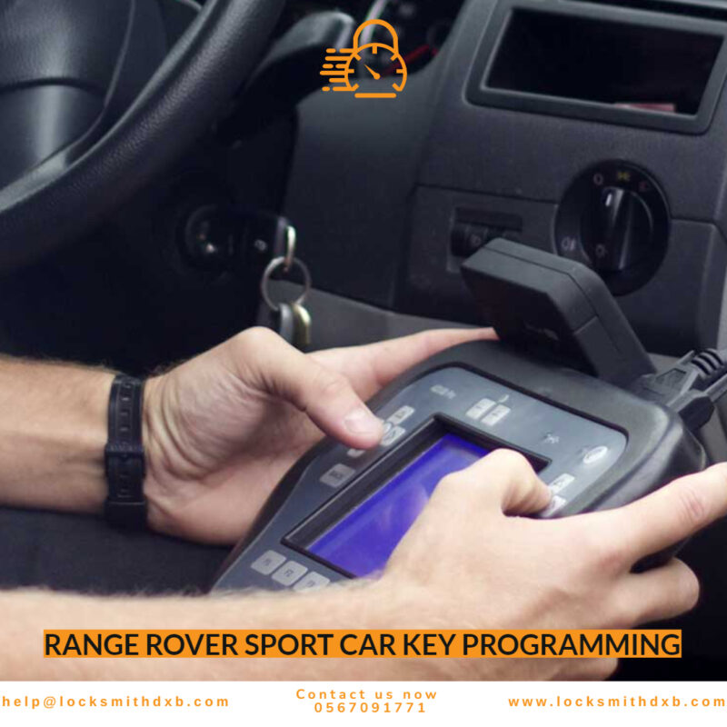 Range Rover Sport car key programming
