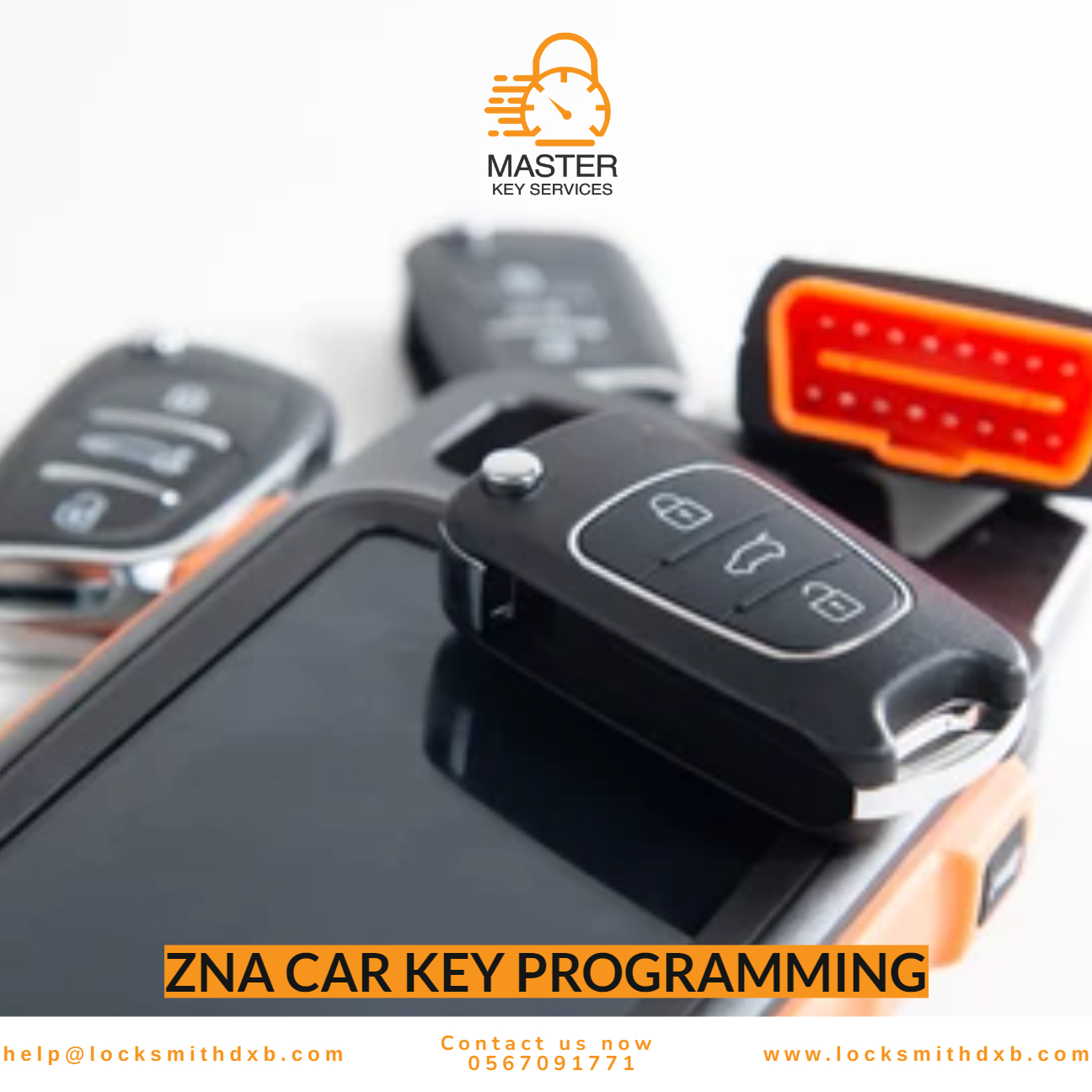 ZNA car key programming