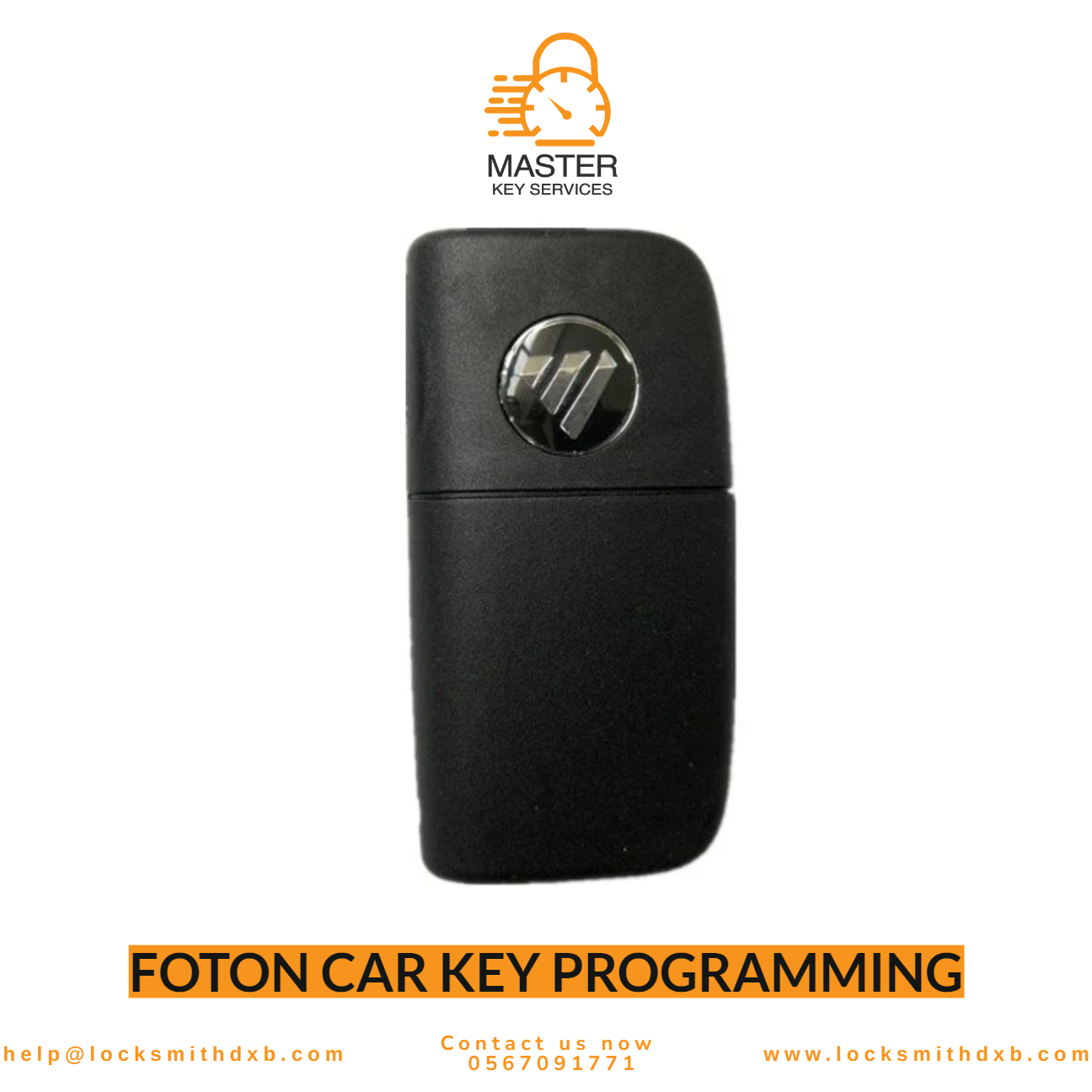 FOTON car key programming