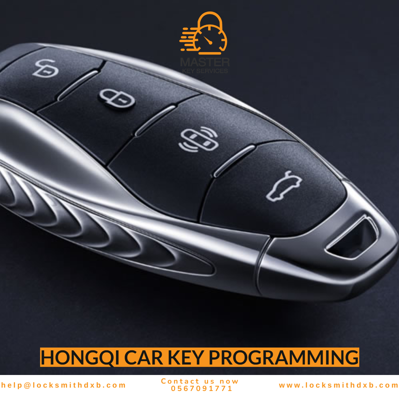HONGQI car key programming