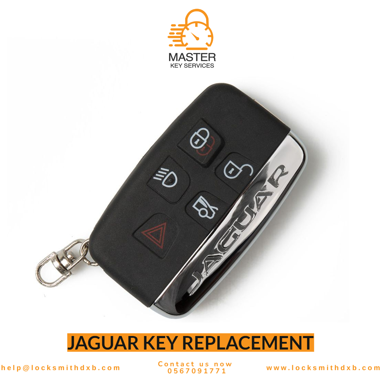 Jaguar key replacement