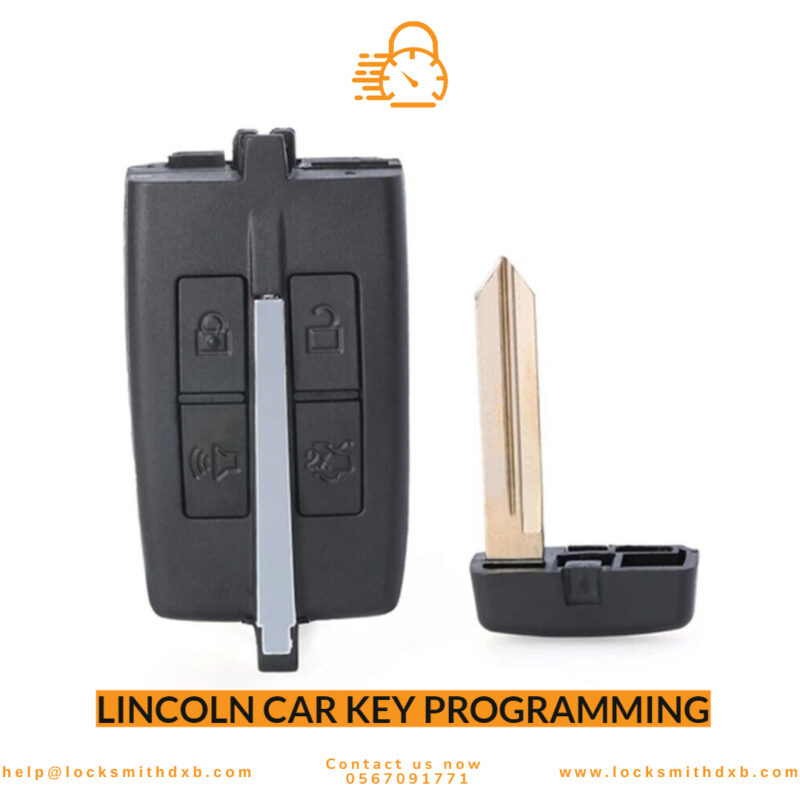 LINCOLN car key programming