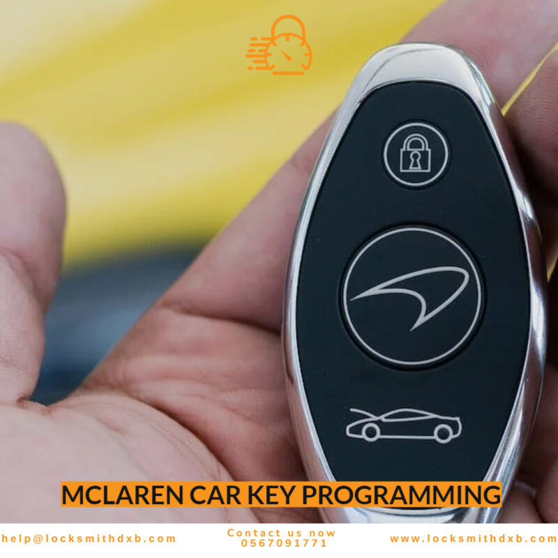 MCLAREN car key programming