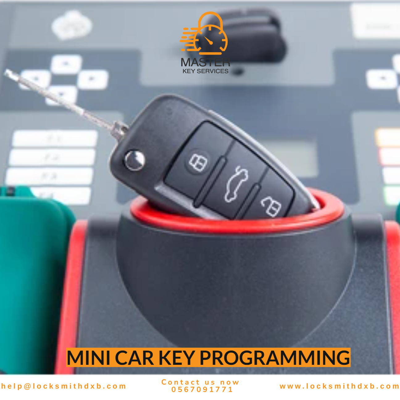 MINI car key programming