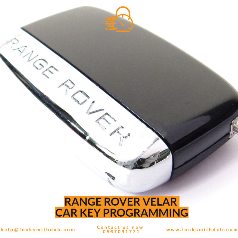 Range Rover Velar car key programming