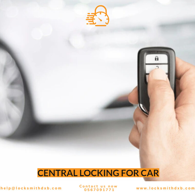 Central locking for car