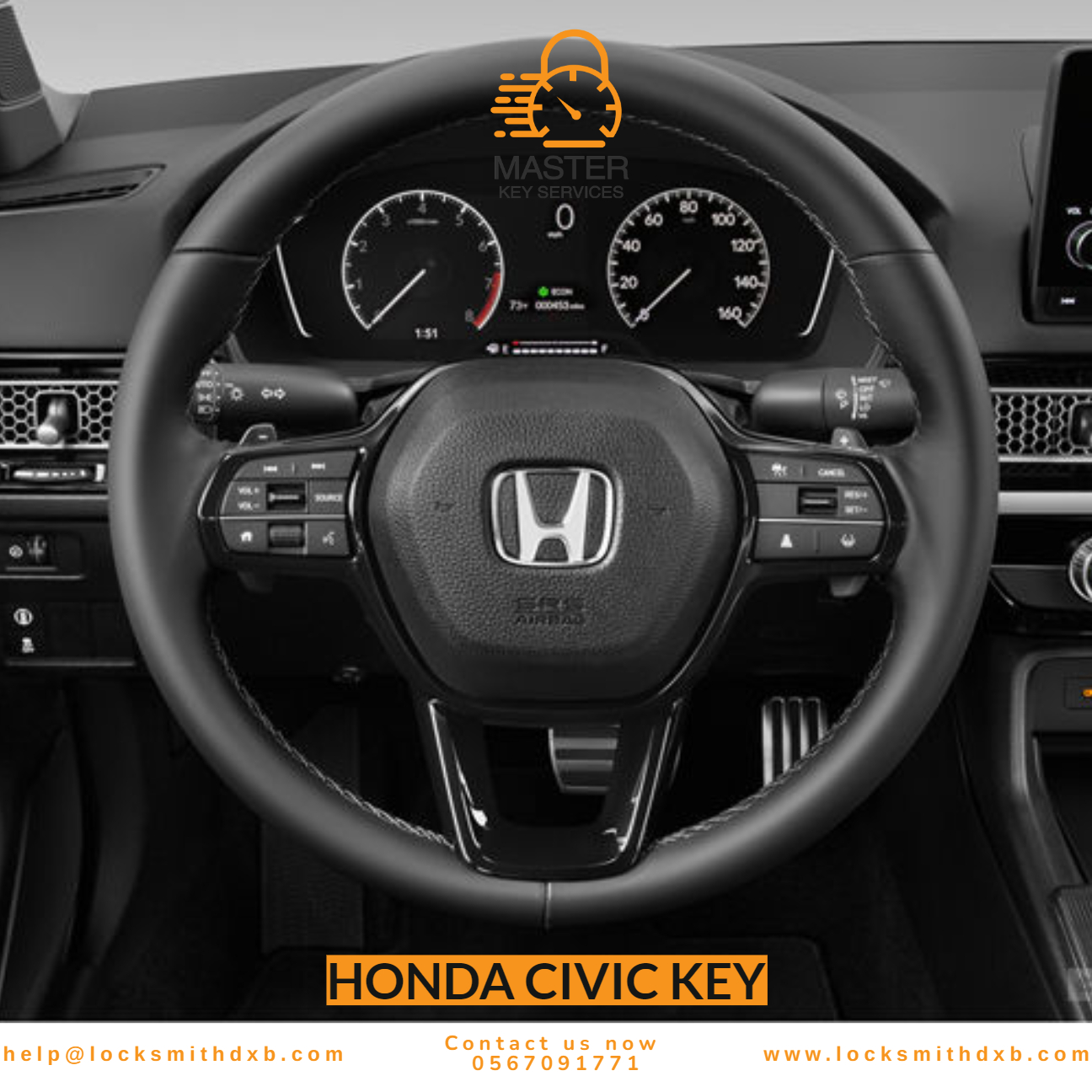 Honda civic key