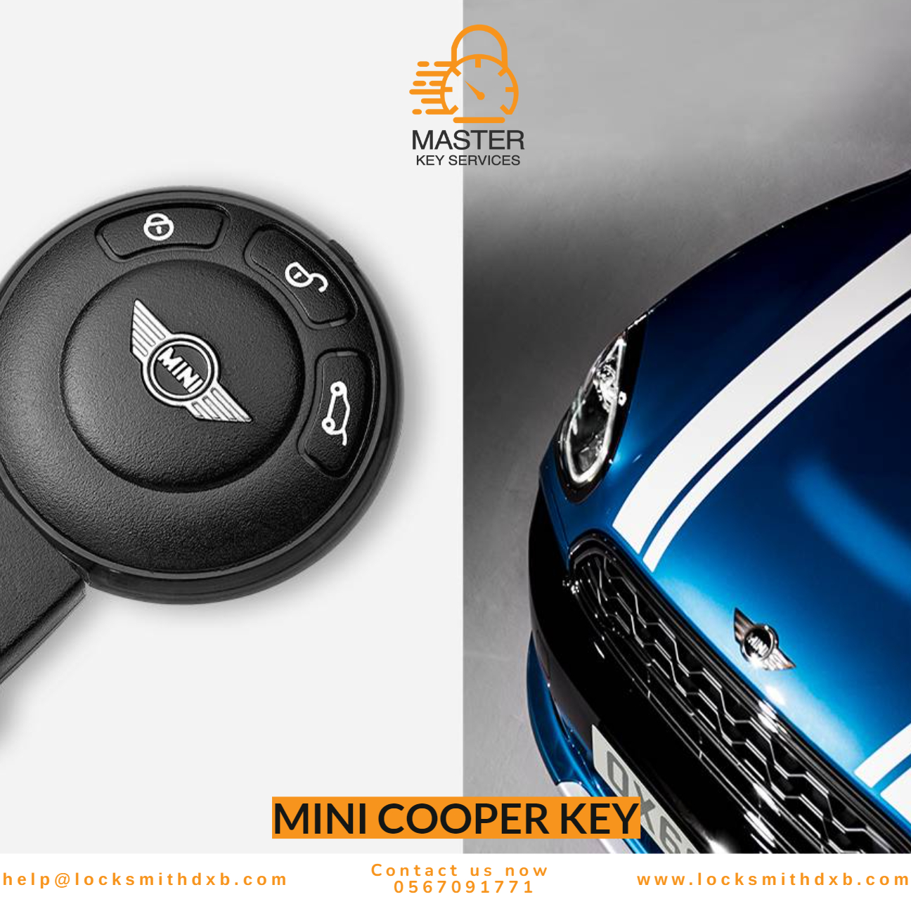Mini cooper key