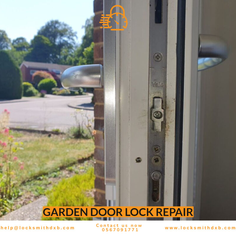 Garden Door Lock Repair