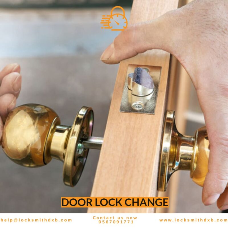 Door lock change