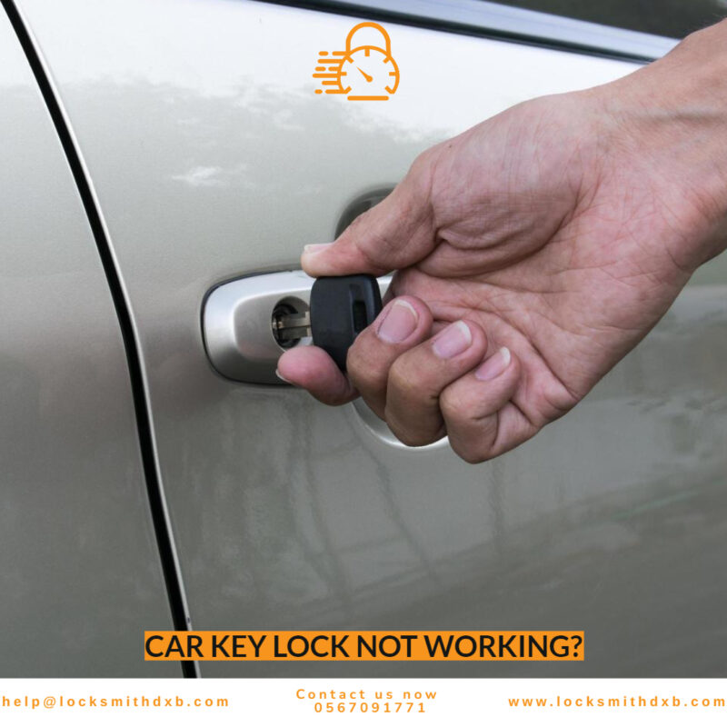 Car key lock not working